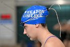 Swimming vs Babson  Wheaton College Swimming vs Babson College. - Photo By: KEITH NORDSTROM : Wheaton, Swimming, Babson
